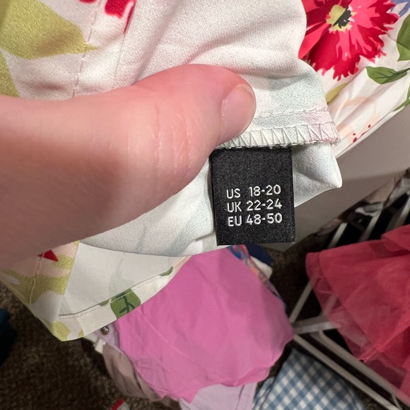 Bloom chic floral dress 18-20 - Picture 2 of 3